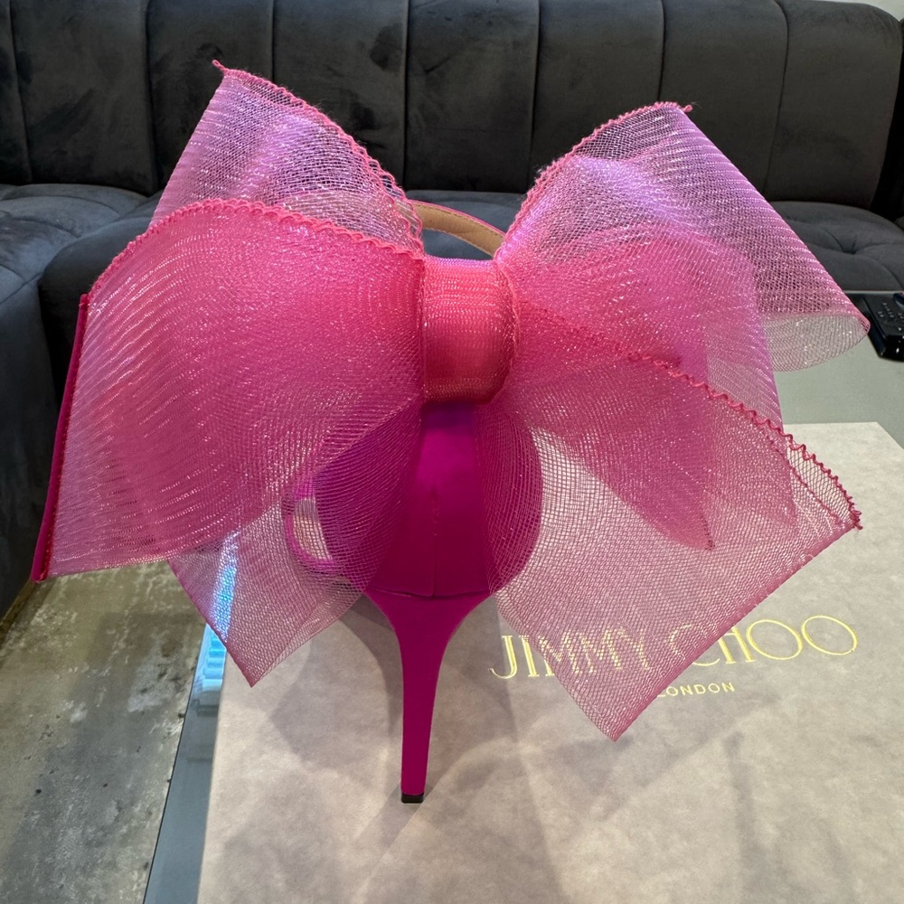 Authentic,Jimmy Choo,size 39,pink